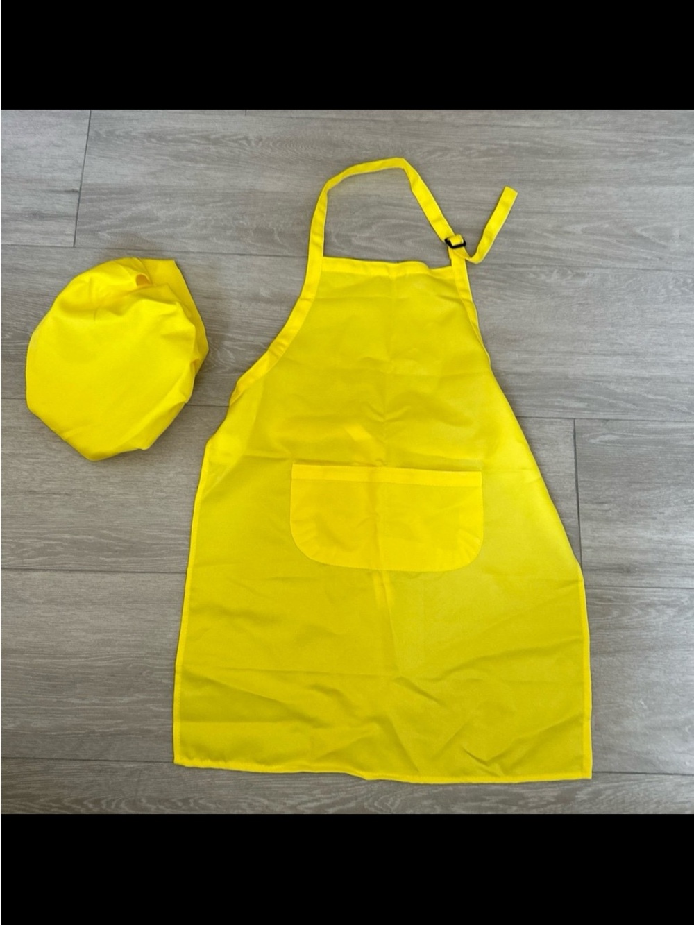 Halloween costume Chef Apron and Hat Set